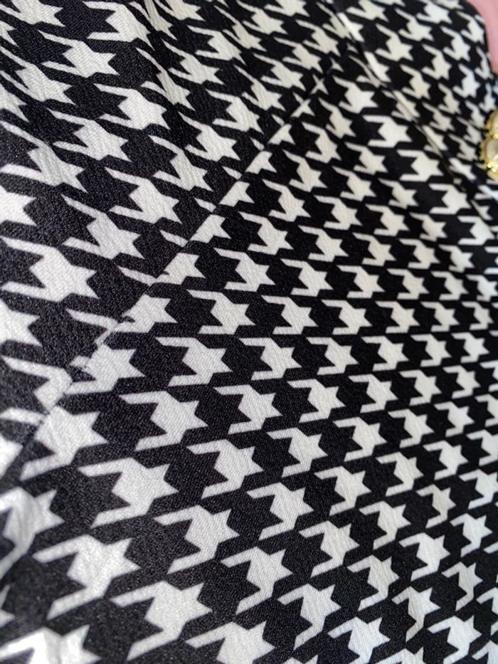 Short motif pieds de poule - photo numéro 3
