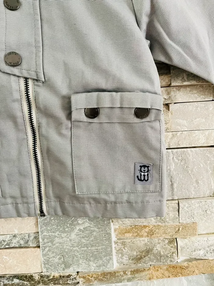 Manteau imperméable et gilet neuf bébé garçon obaibi - photo numéro 3