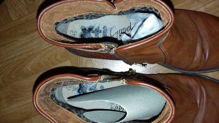 Bottines marron. - photo numéro 3