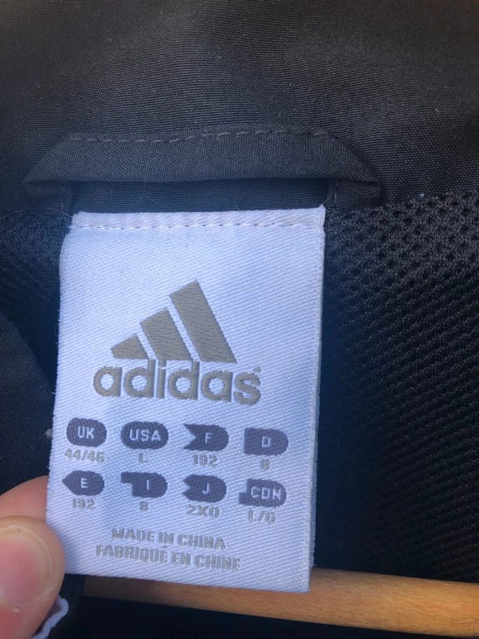 Adidas track jacket noire L - photo numéro 5