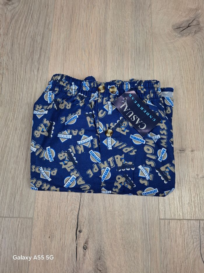 Caleçon - Homme - Casual - Bleu Marine - Taille Xs - Neuf - photo numéro 5