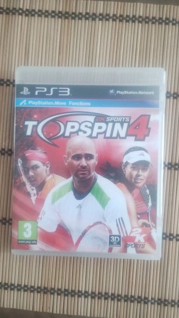 Jeu PS3 top spin