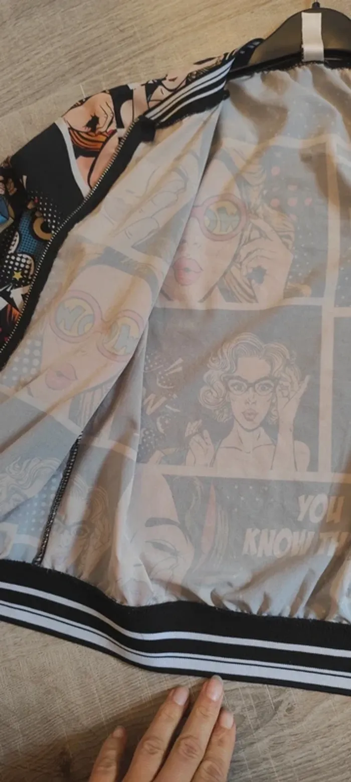 Veste légère imprimé - photo numéro 3