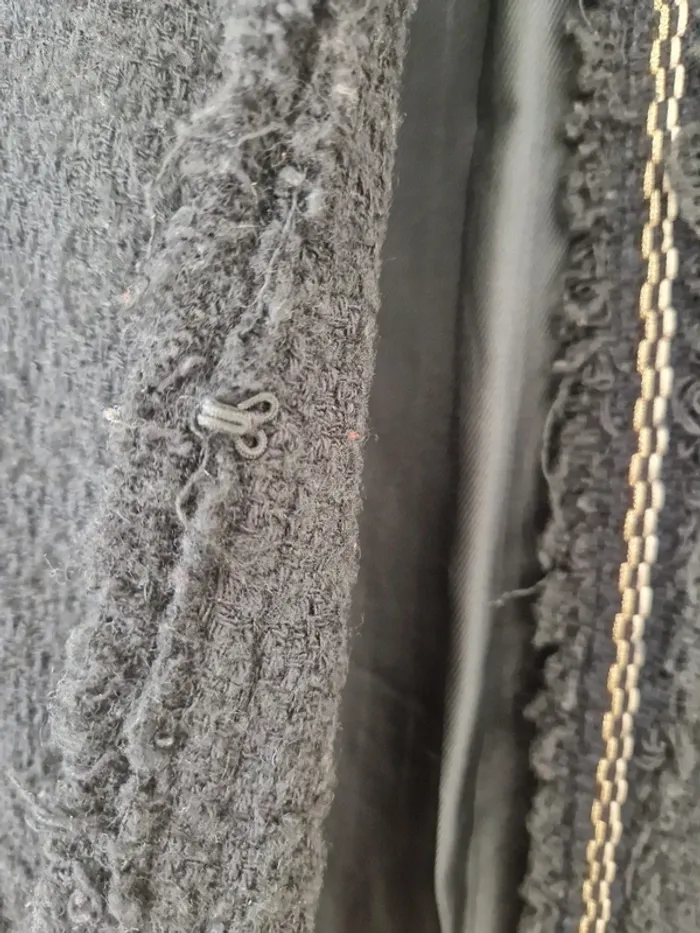 Veste/ manteau noir zara - photo numéro 4
