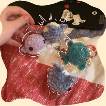 Porte clés baleine à l’unité