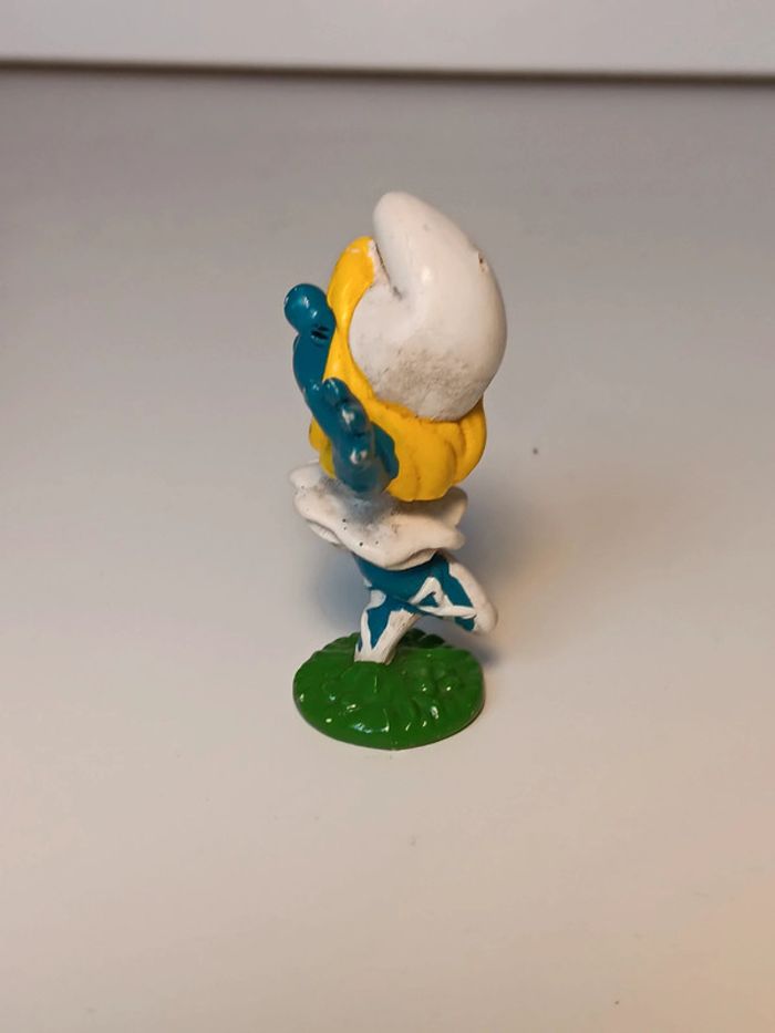 Figurine vintage Schtroumpfette schleich 4 W.germany - photo numéro 4