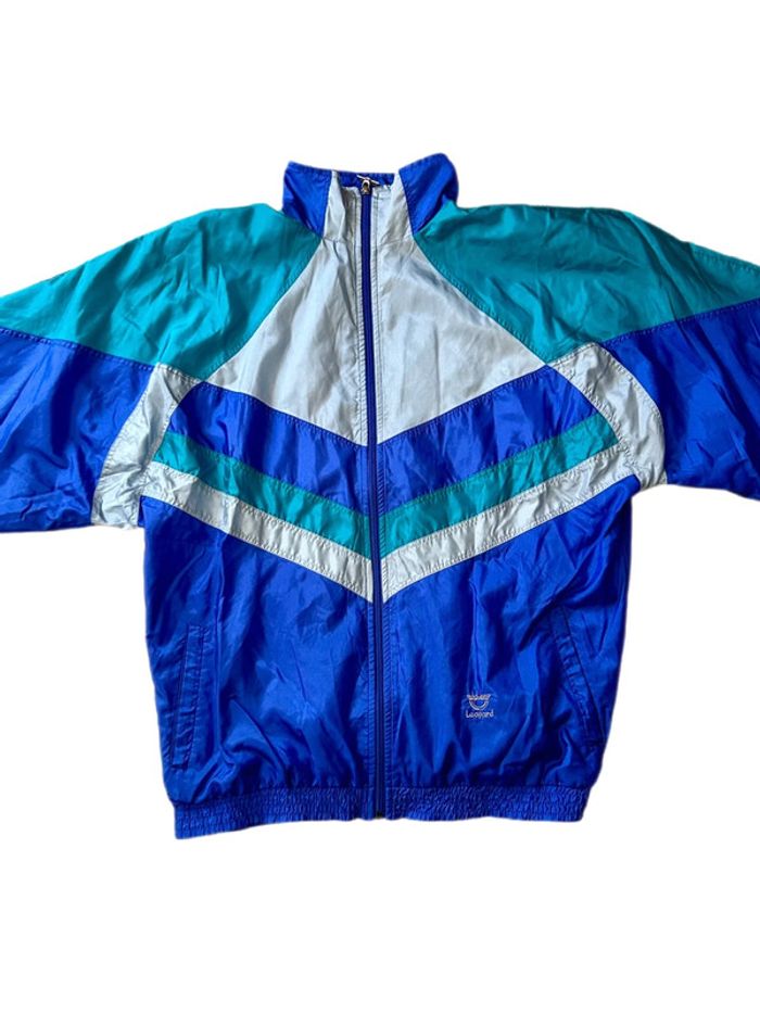 🔷Veste survêtement vintage Leopard Streetwear Color block vibes 90s Track Jacket🔷 - photo numéro 8