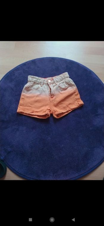 Short en jeans