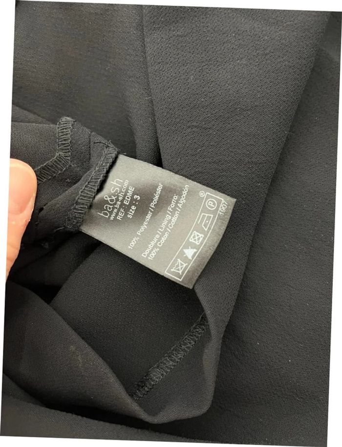 Robe noir et doré ba&sh taille 3 - photo numéro 6