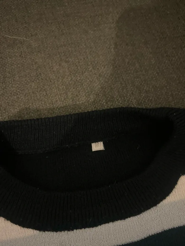 Pull à rayures homme taille M - photo numéro 2