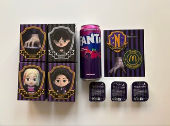 Lot McDo x Mercredi - Édition limitée