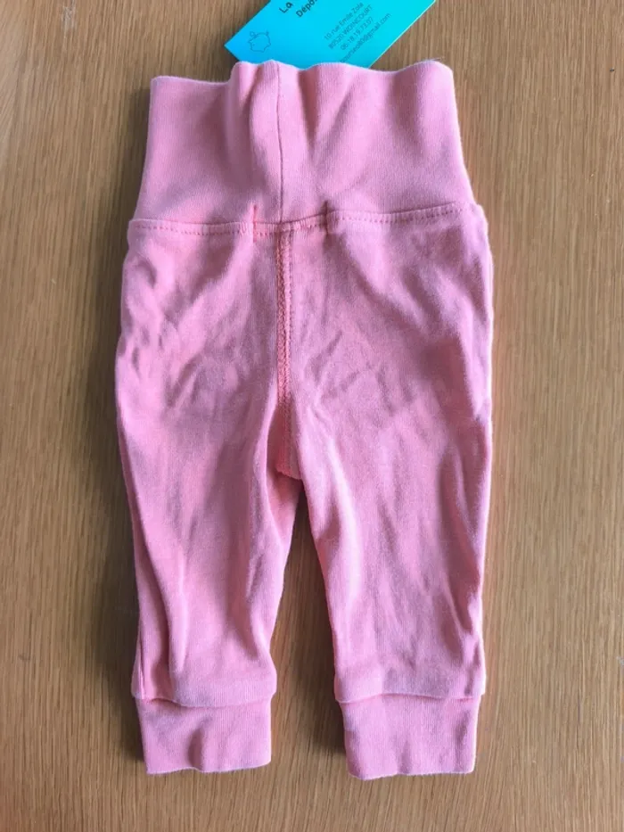 318777 legging rose fille 1 mois kitchoun - photo numéro 2