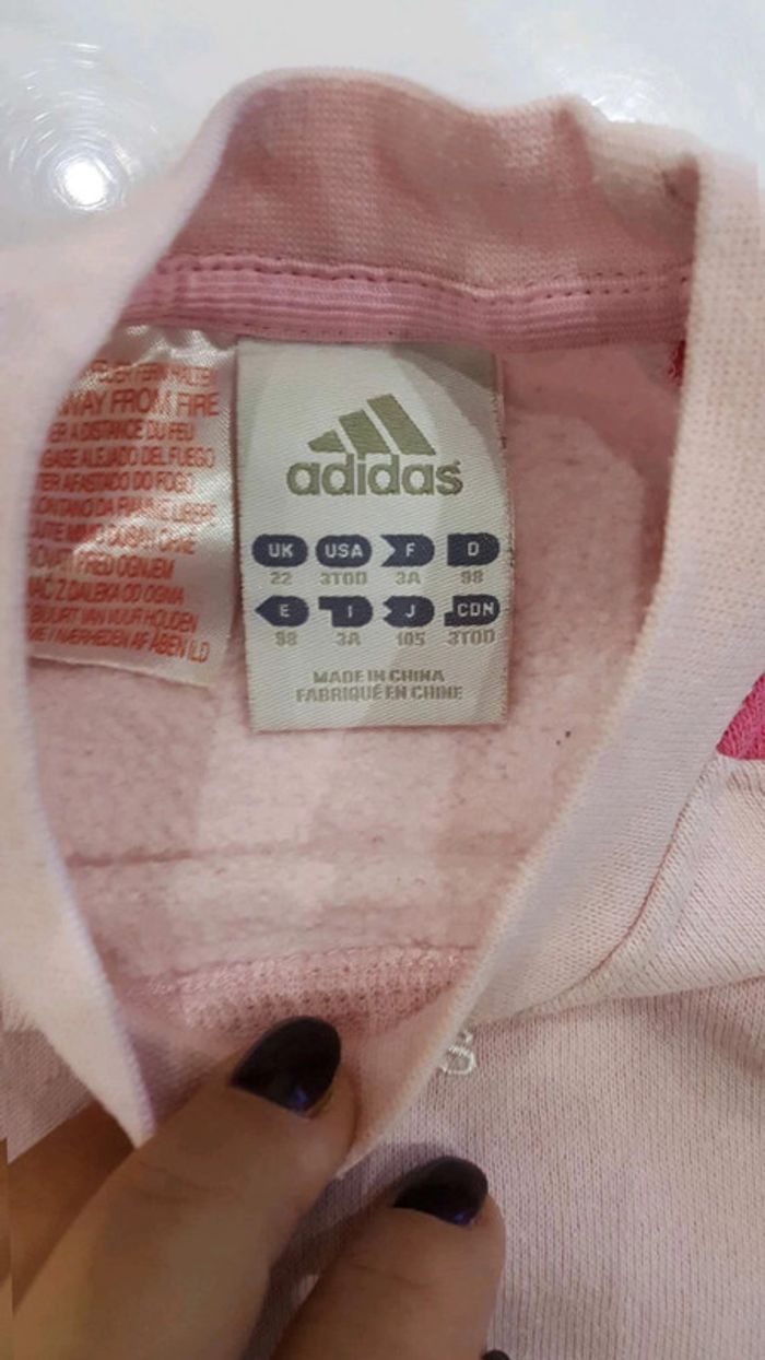 Sweat  Adidas 3  ans - photo numéro 4