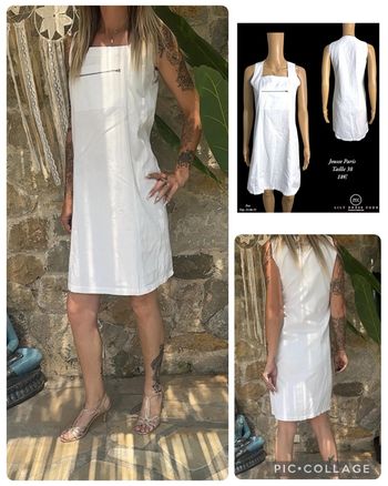 🤍 Robe blanche Jousse Paris – Taille 38 NEw 🤍