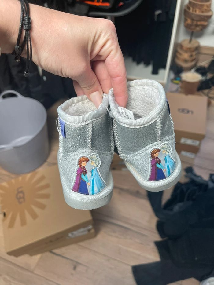 bottes enfant reine des neiges