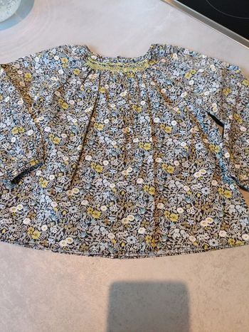 Chemise Jacadi liberty 24 mois smocks