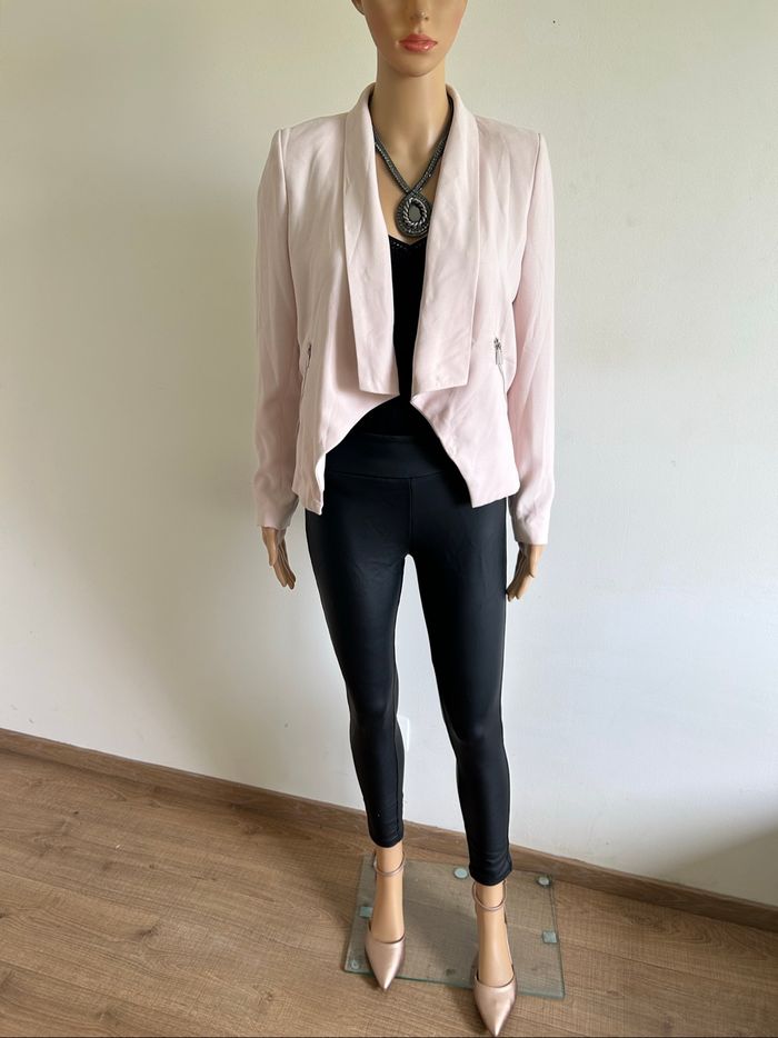 Blazer rose clair Morgan taille 36 excellent état - photo numéro 3