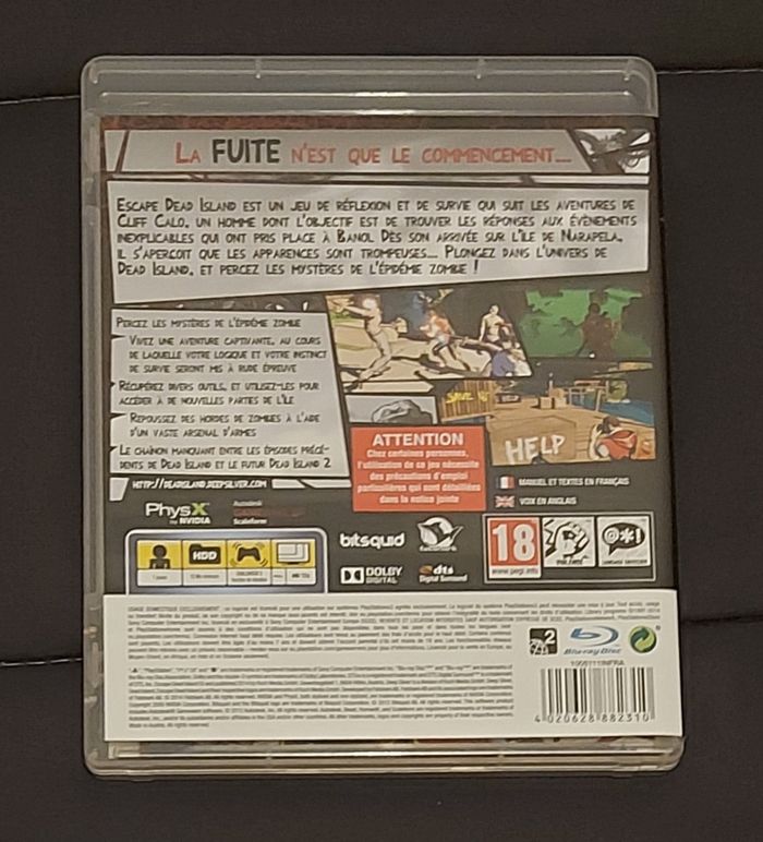 ESCAPE DEAD ISLAND PS3 - photo numéro 2
