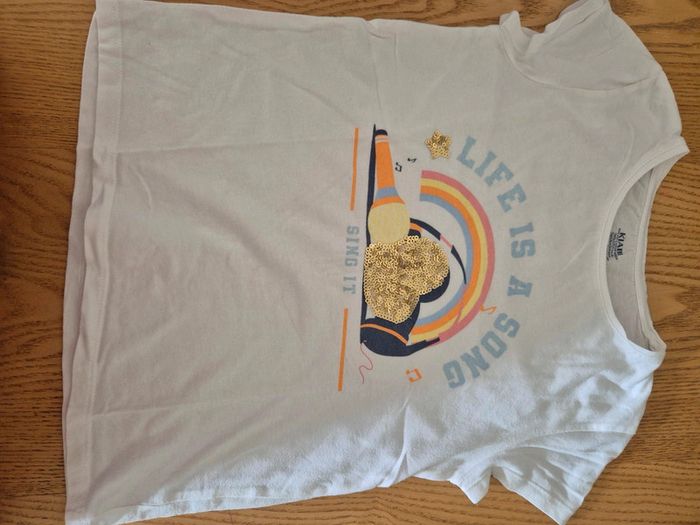 Lot tee shirt manche courtes 10 ans - photo numéro 9