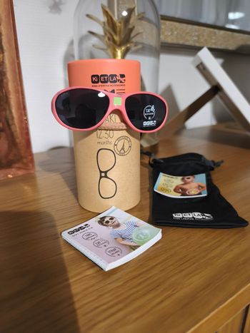 Lunettes solaires bébé 12-30 mois Ki et la