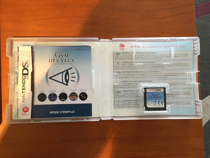 Jeu Nintendo DS Gym des yeux - photo numéro 2