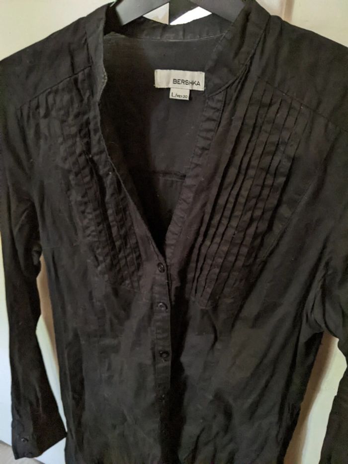Chemise longue Bershka - photo numéro 3
