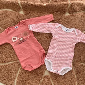 Bodies Petit bateau 12 mois fille