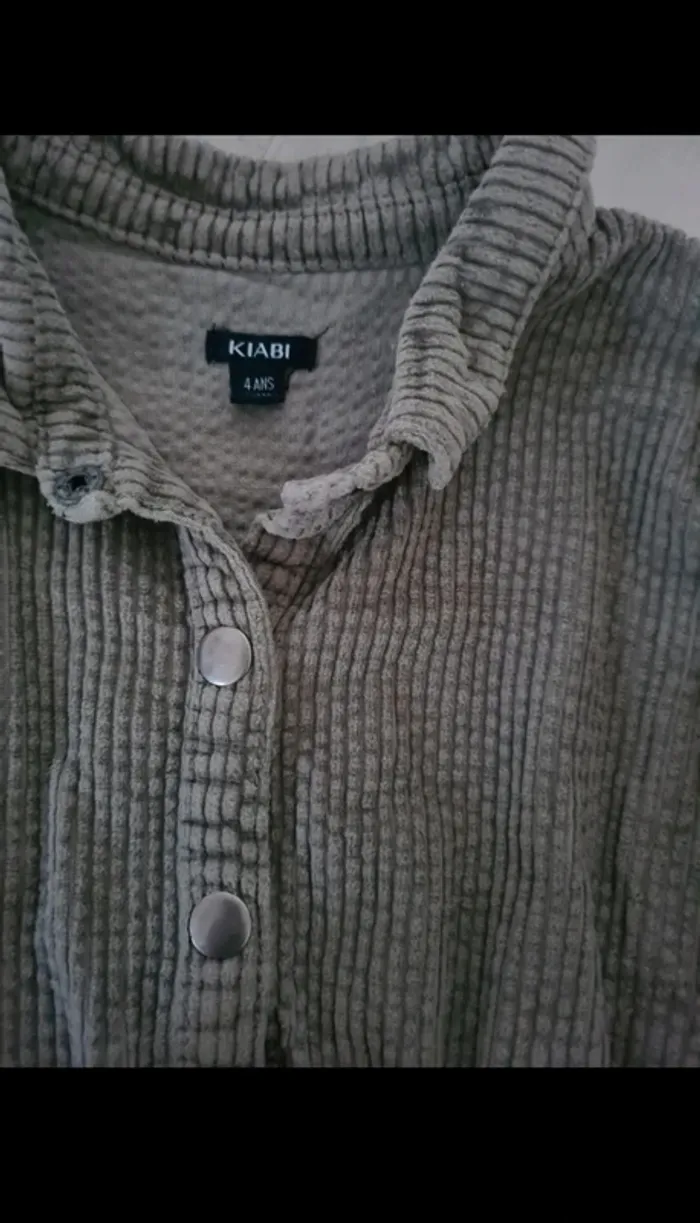 Robe chemise kaki 4 ans kiabi - photo numéro 2