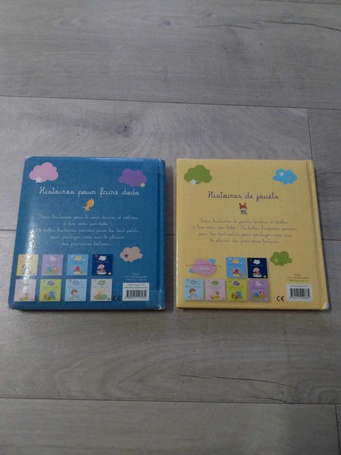 Lot de 2 livres "Histoires pour faire dodo" et "Histoires de jouets" - photo numéro 2
