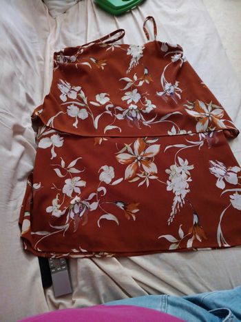 Robe à fleur  mango t.m pas de vinted go