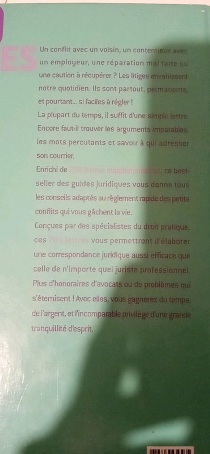 Modèles Lettre pour régler litiges - photo numéro 2