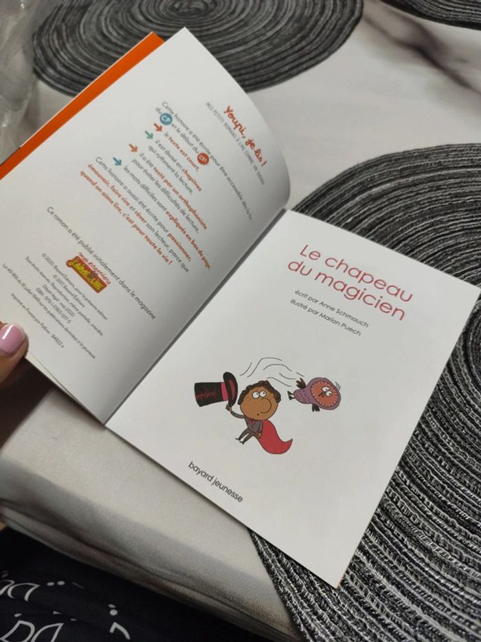 Livre youpi je lis CE1 le chapeau du magicien - photo numéro 2