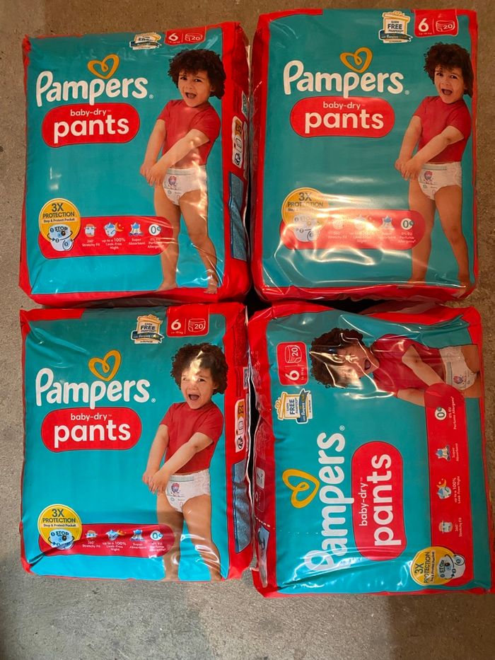 Couche Pampers pants taille 6