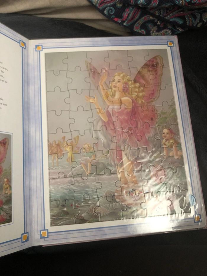 Livre puzzles au pays des fées - photo numéro 7