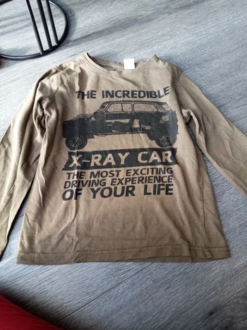 T-shirt manche longue voiture 8A