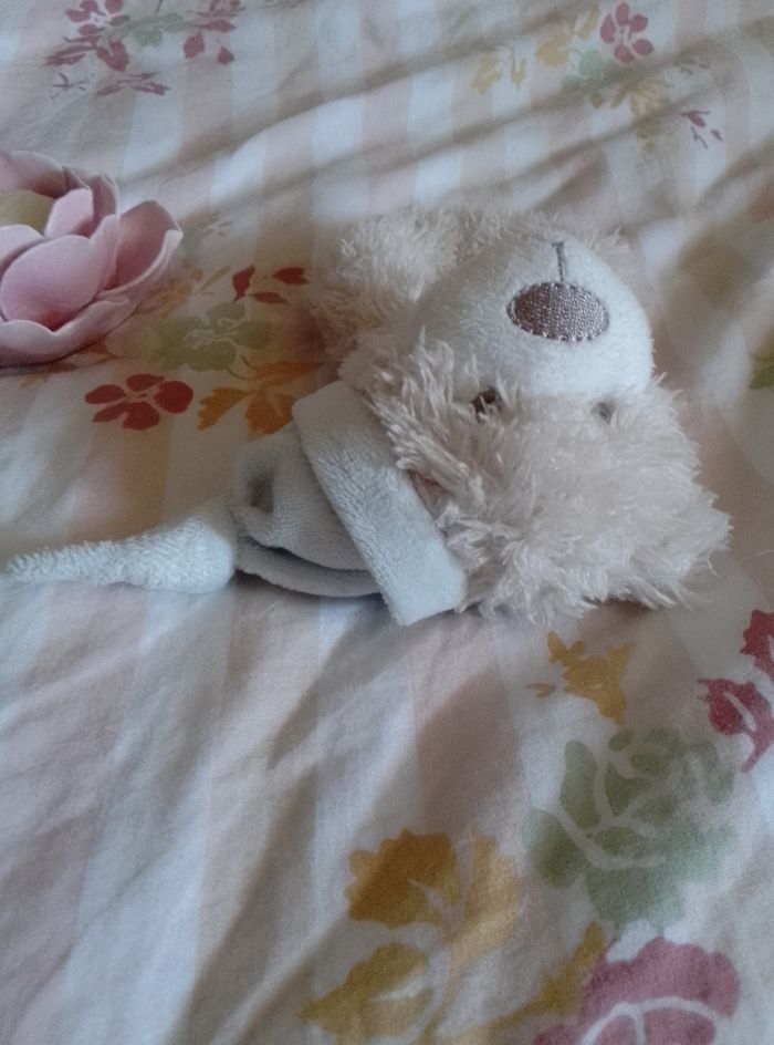 Hochet peluche ourson - photo numéro 2