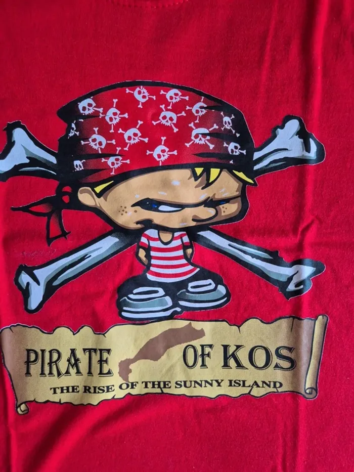 Tee-shirt pirate île de Kos 5 / 6 ans - photo numéro 2