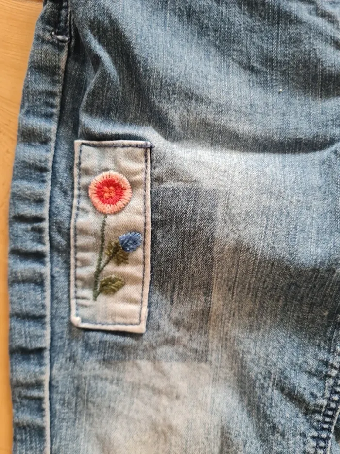 Pantalon jeans 18 mois fille - photo numéro 3