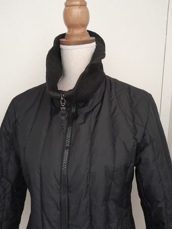 Veste noire femme matelassée 