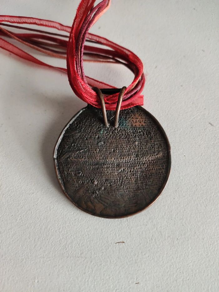 Collier rouge vintage - photo numéro 5