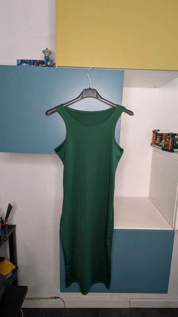 Robe verte moulante, Taille 34