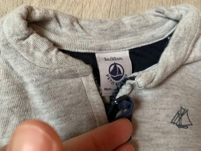 Gilet petit bateau 3 mois - photo numéro 2
