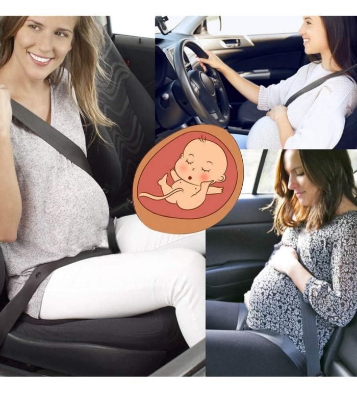 Lot accessoires grossesse : ceintures voiture, ballon de grossesse, ceintures postpartum - photo numéro 3