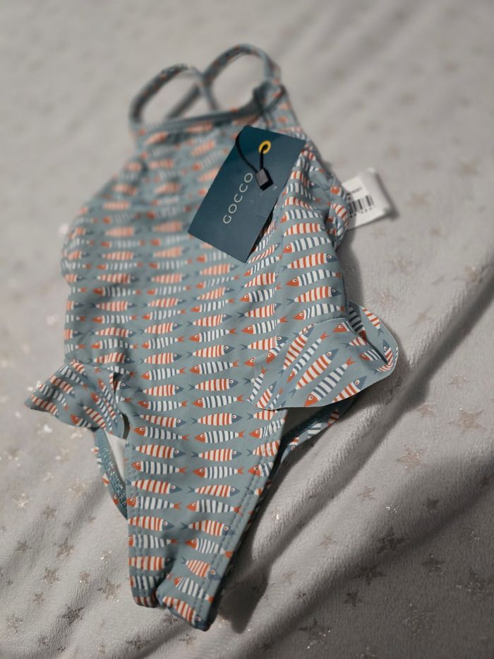 Maillot de bain turquoise bébé 🚼 - Gocco - 6/9 M - photo numéro 5