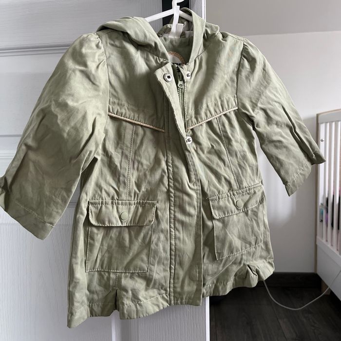 Manteau demi saison vert clair