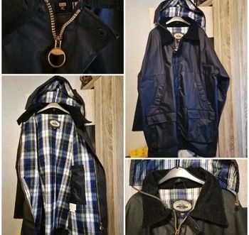 Manteau Harrington_ barbour Wax Jacket homme_taille XL