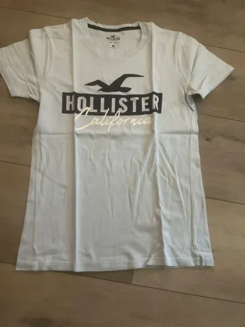 Tee-shirt Hollister xxs bleu ciel