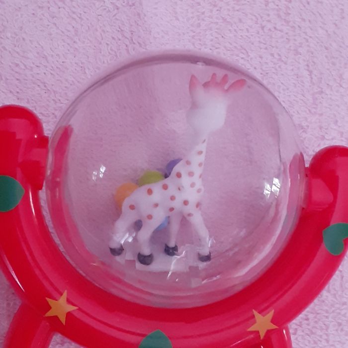Sophie la girafe: Doudou avec grelot+ Hochet - photo numéro 7