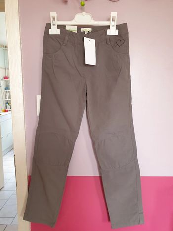 Pantalon été toile fille neuf étiqueté