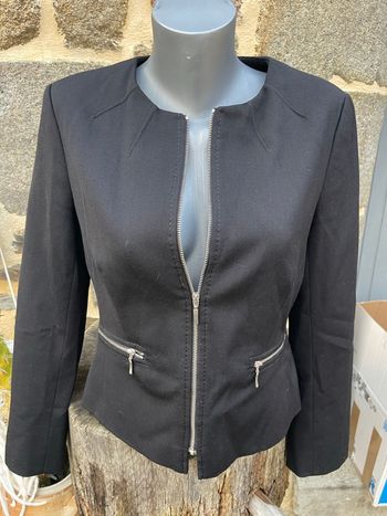 Petite veste noir cintrée - 123 